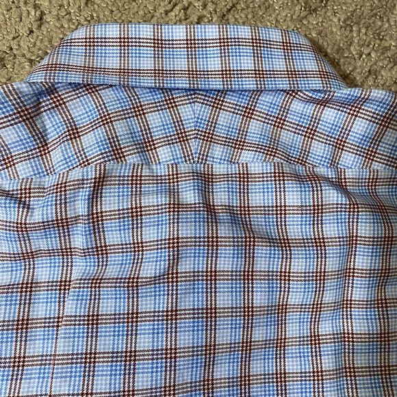 Brooks Brothers Regent 1818 Mens Work Dress Button Up Down Size Med 15.5 Shirt - Picture 9 of 10